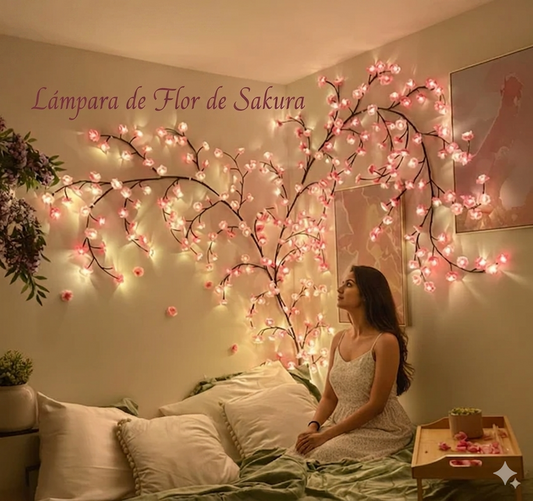 Lámpara Sakura 🌸